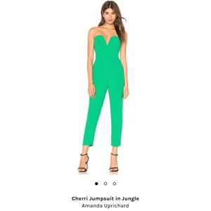 NWOT Amanda Uprichard Cherri Jumpsuit